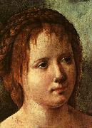 Jan van Scorel Head of a Young Girl oil painting reproduction
